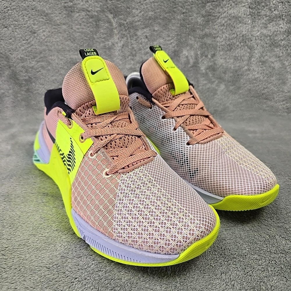 Nike Women's Athletic Shoes in Pink and Lime
